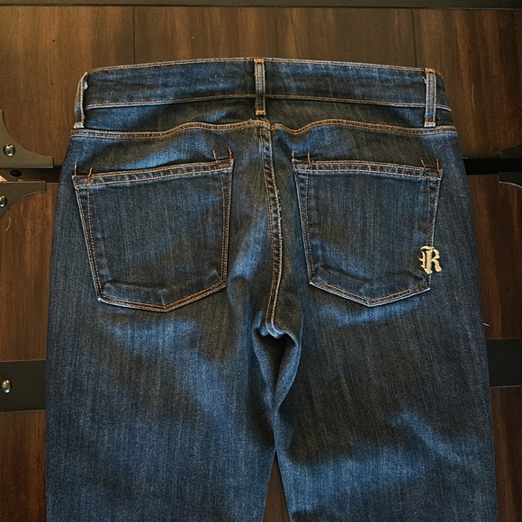 Rich & Skinny Bellissima Boot Cut Jeans- true blue vintage - size 27 - Picture 9 of 12